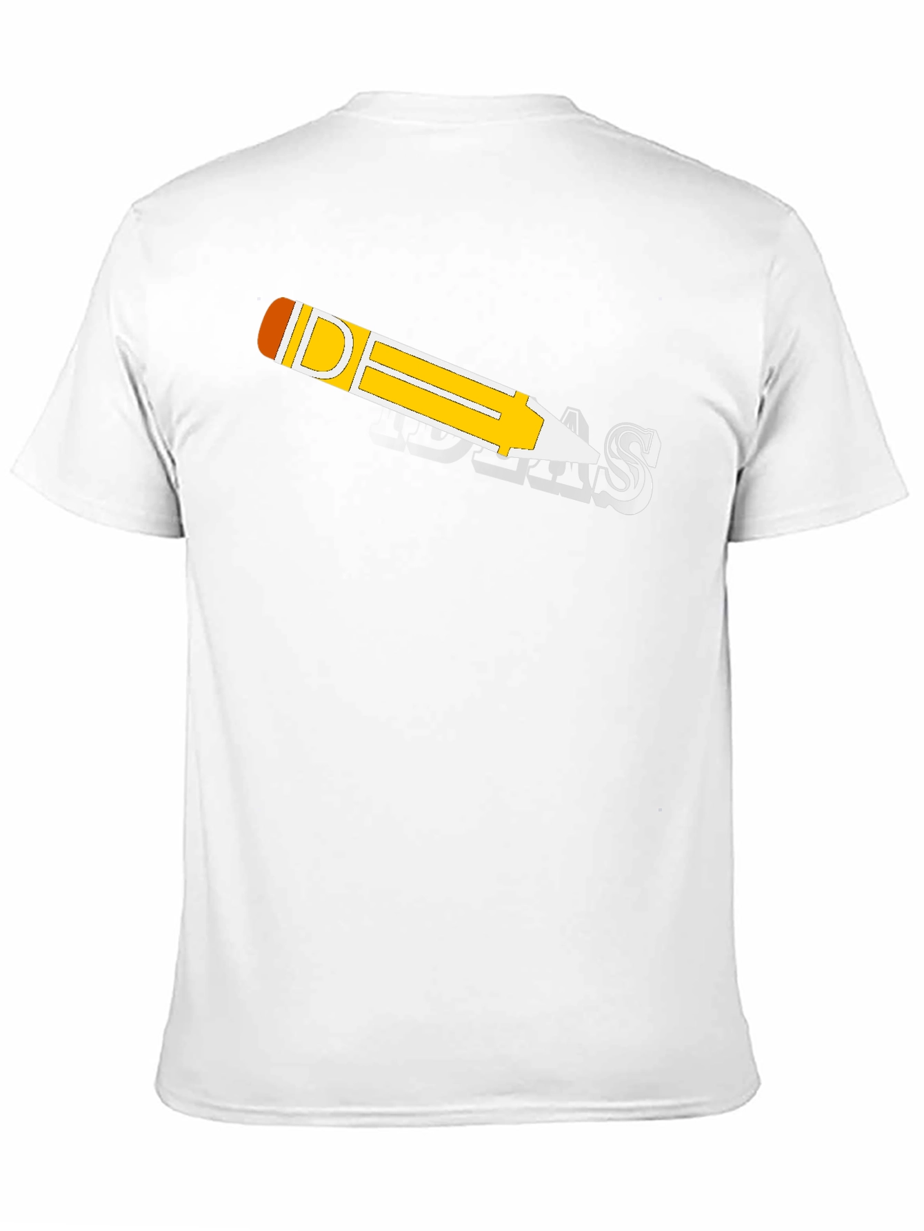 Ideas Pencil Graphic T-Shirt - Black