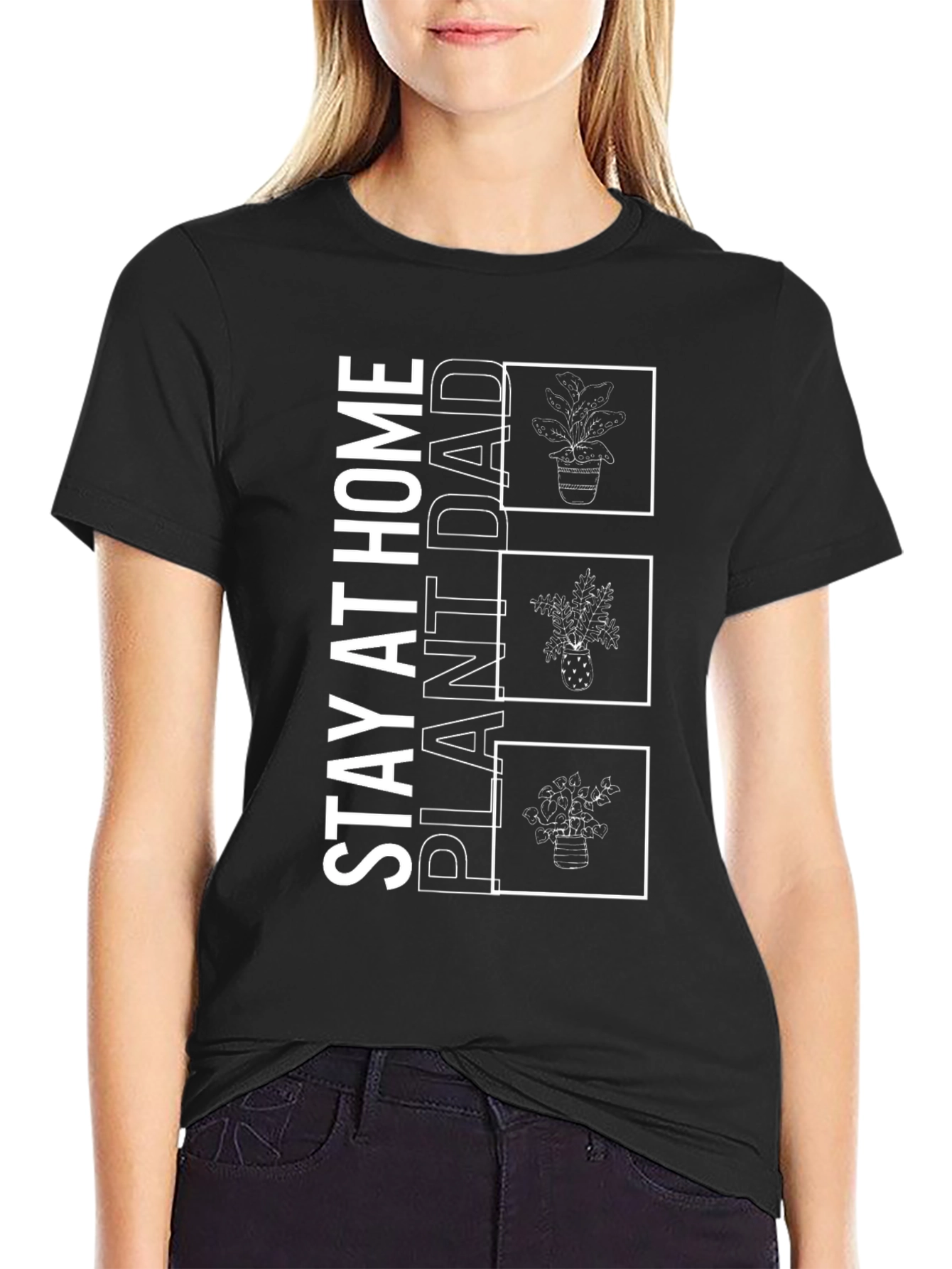Stay at Home Plant Dad Graphic Tee