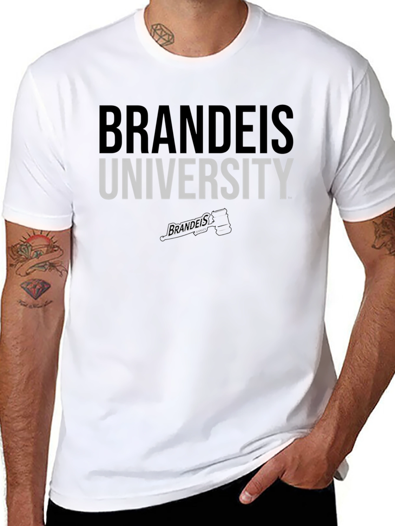 Brandeis University Black T-Shirt
