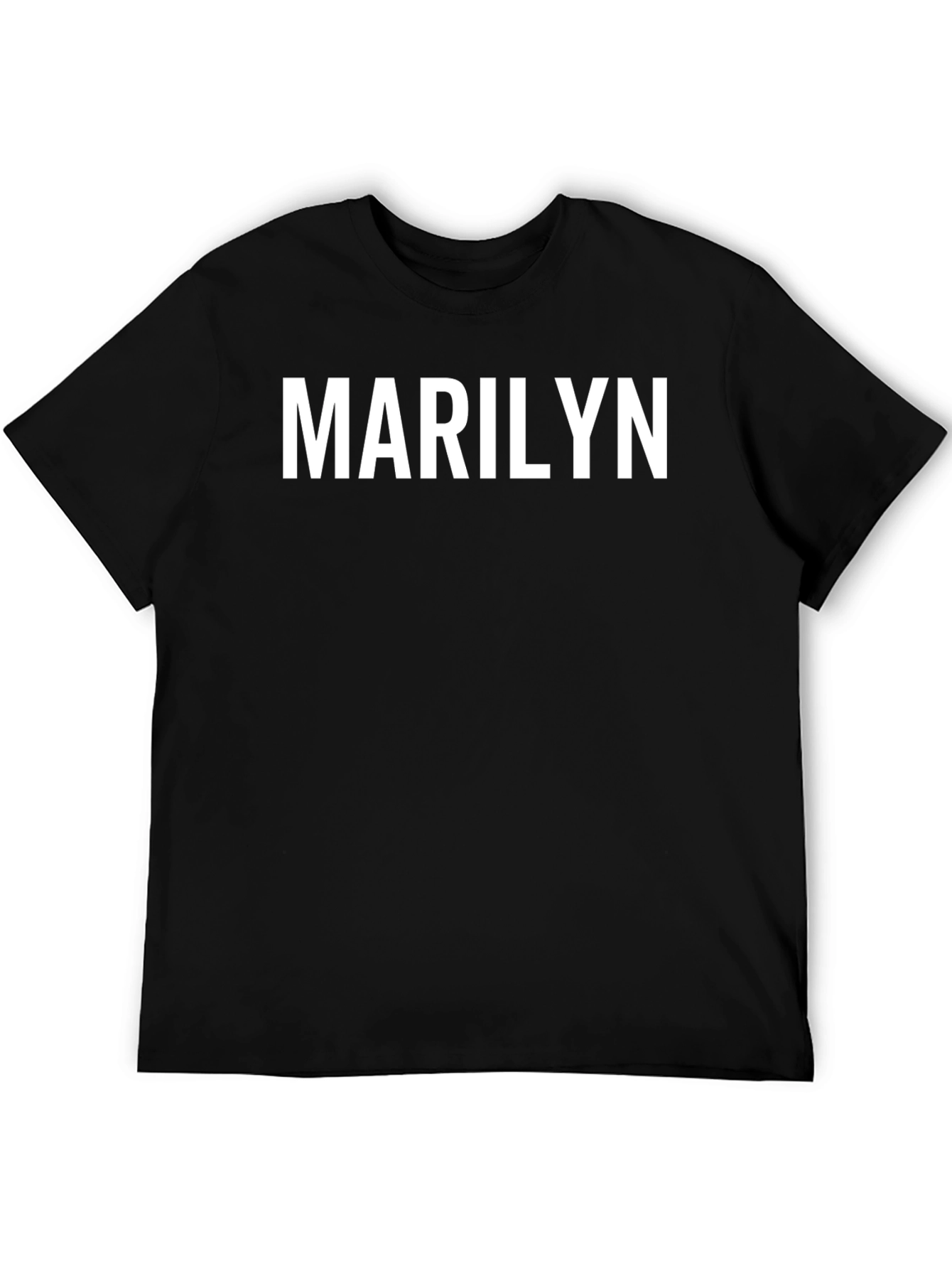 Marilyn Graphic Tee - Stylish Black T-Shirt