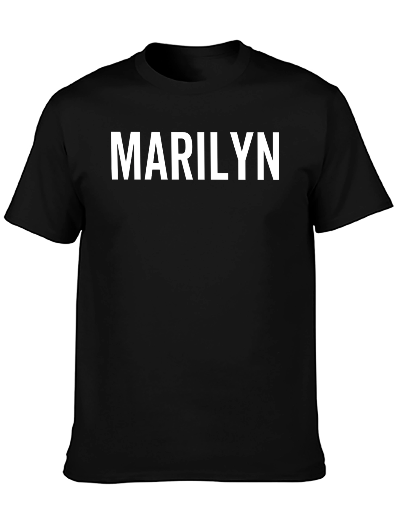 Marilyn Graphic Tee - Stylish Black T-Shirt