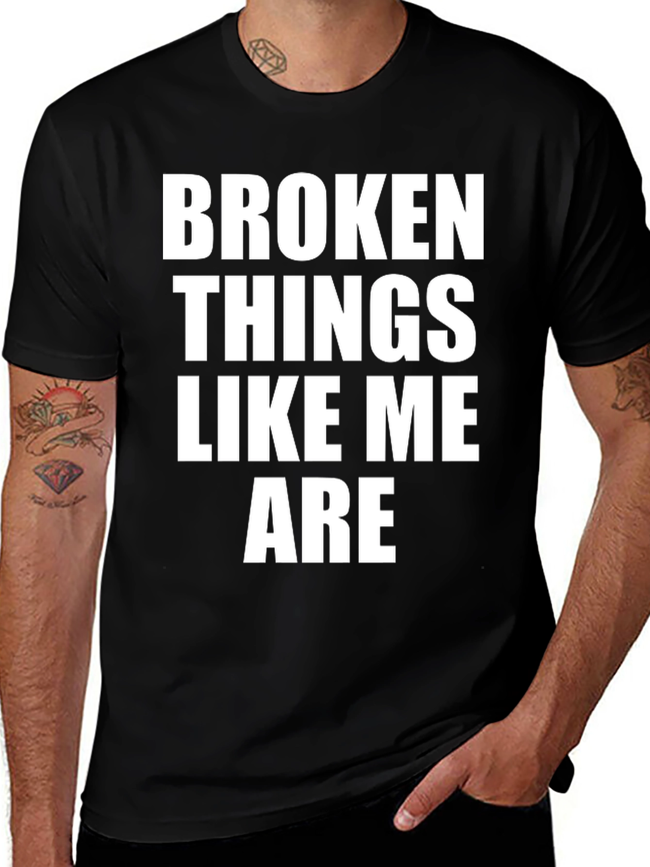 Broken Things Like Me Are - Graphic Tee