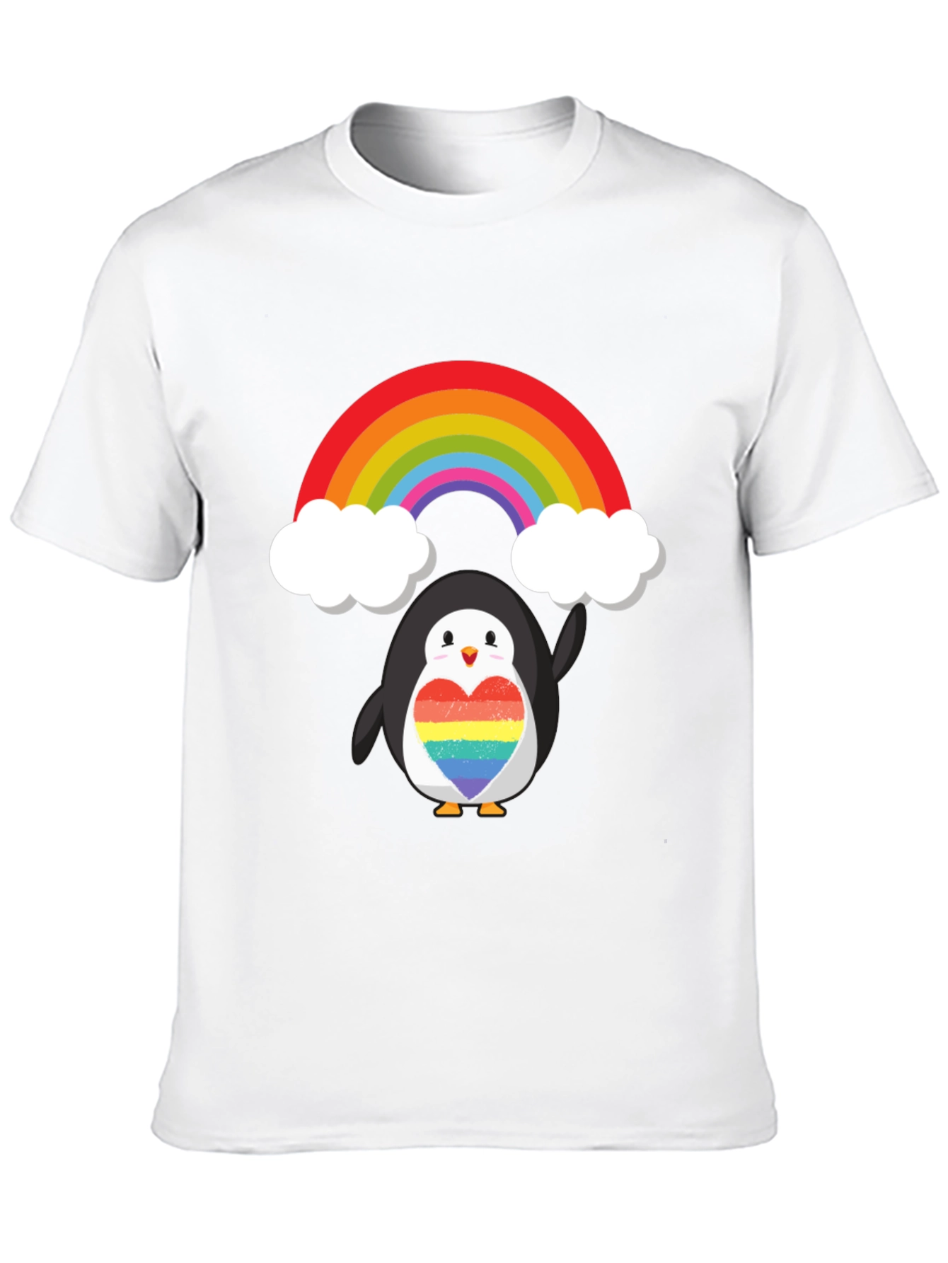 Rainbow Penguin Pride T-Shirt