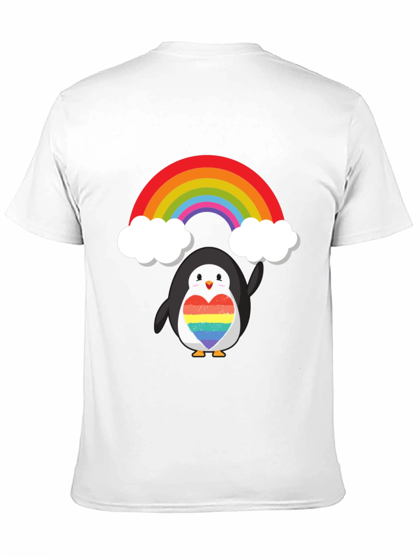 Rainbow Penguin Pride T-Shirt