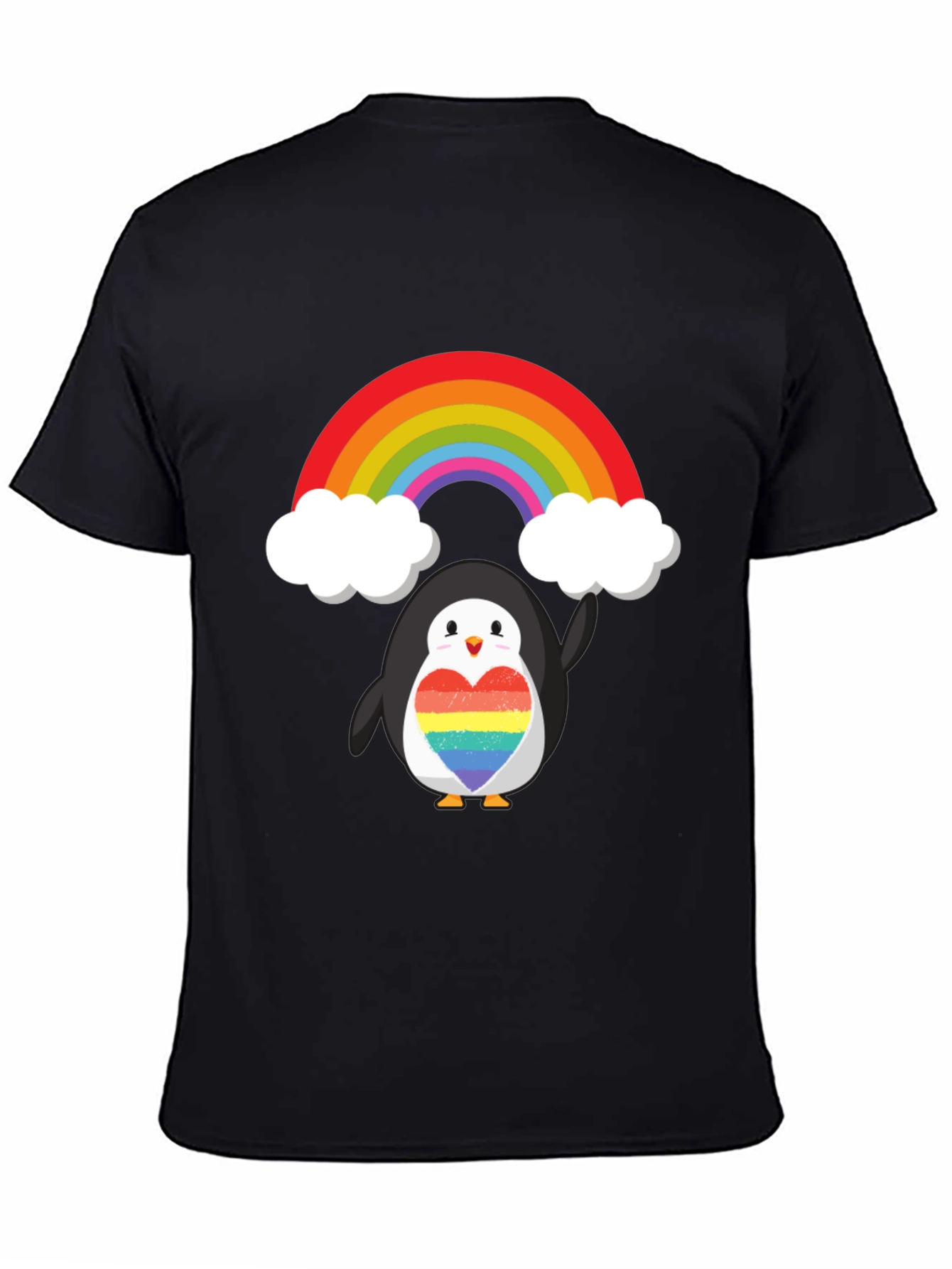 Rainbow Penguin Pride T-Shirt