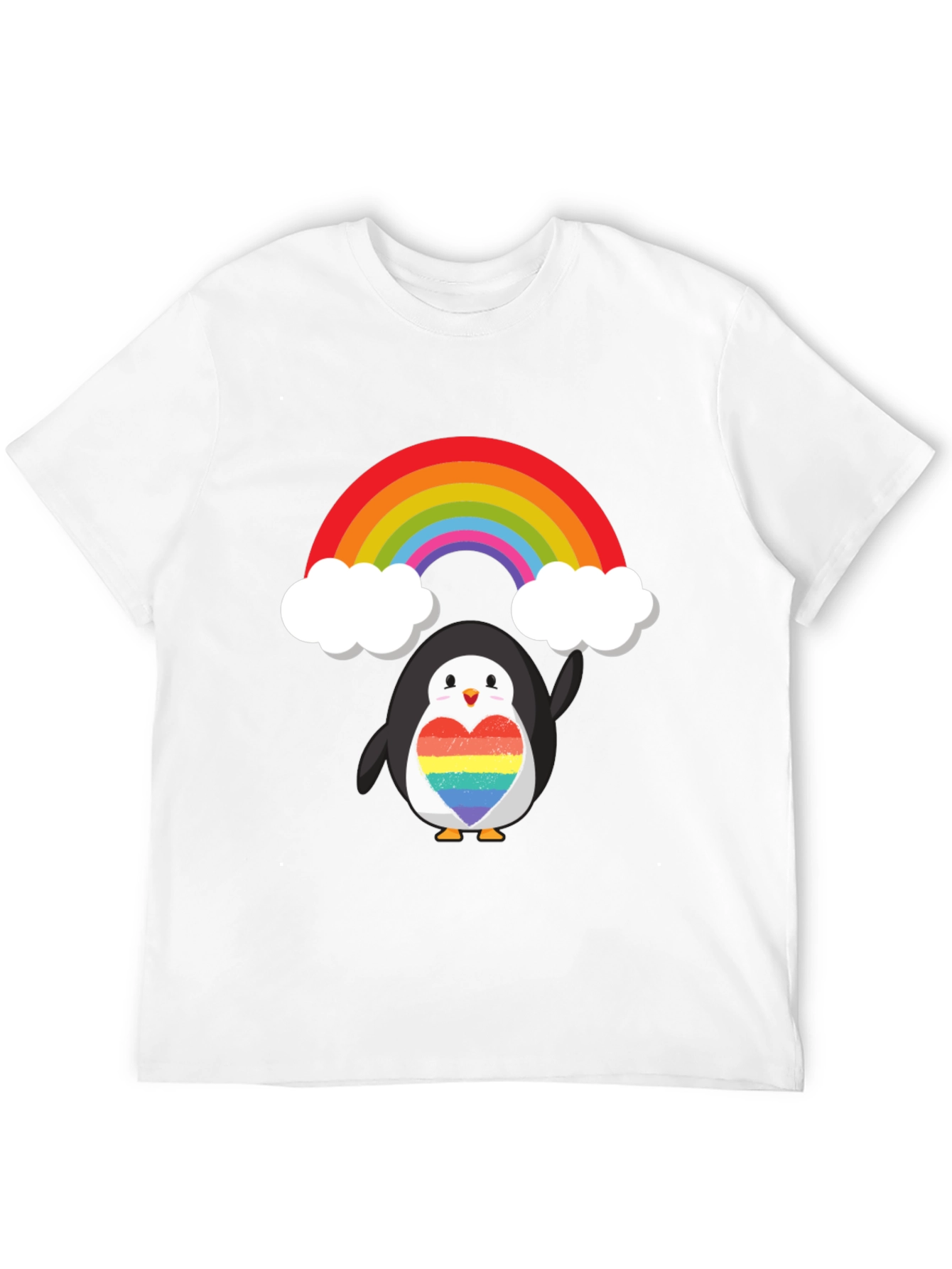 Rainbow Penguin Pride T-Shirt