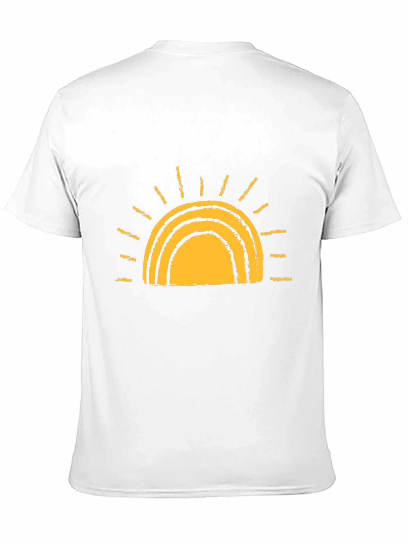 Sunrise Graphic Black T-Shirt | Casual Comfort