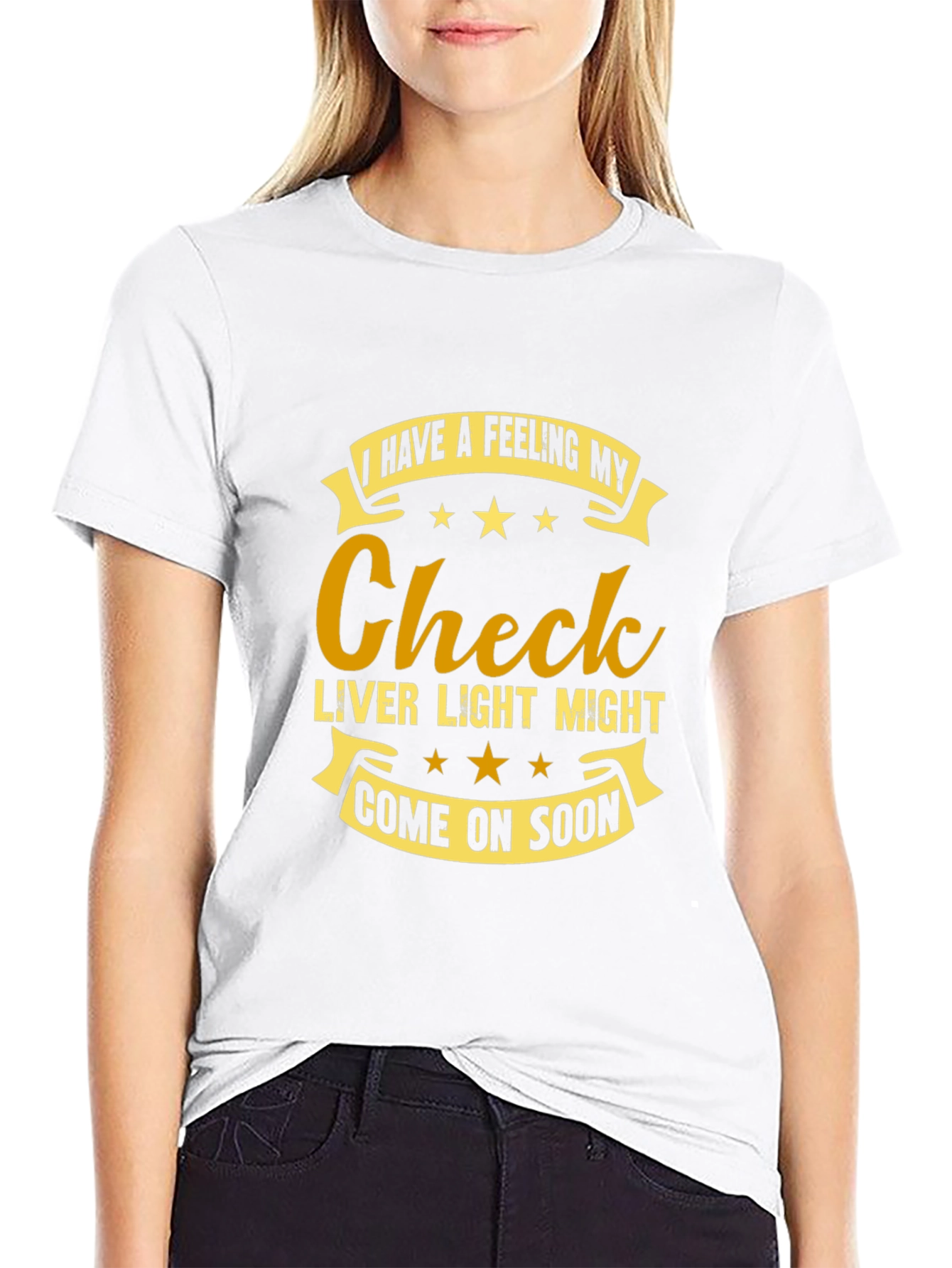 Funny Liver Check T-Shirt