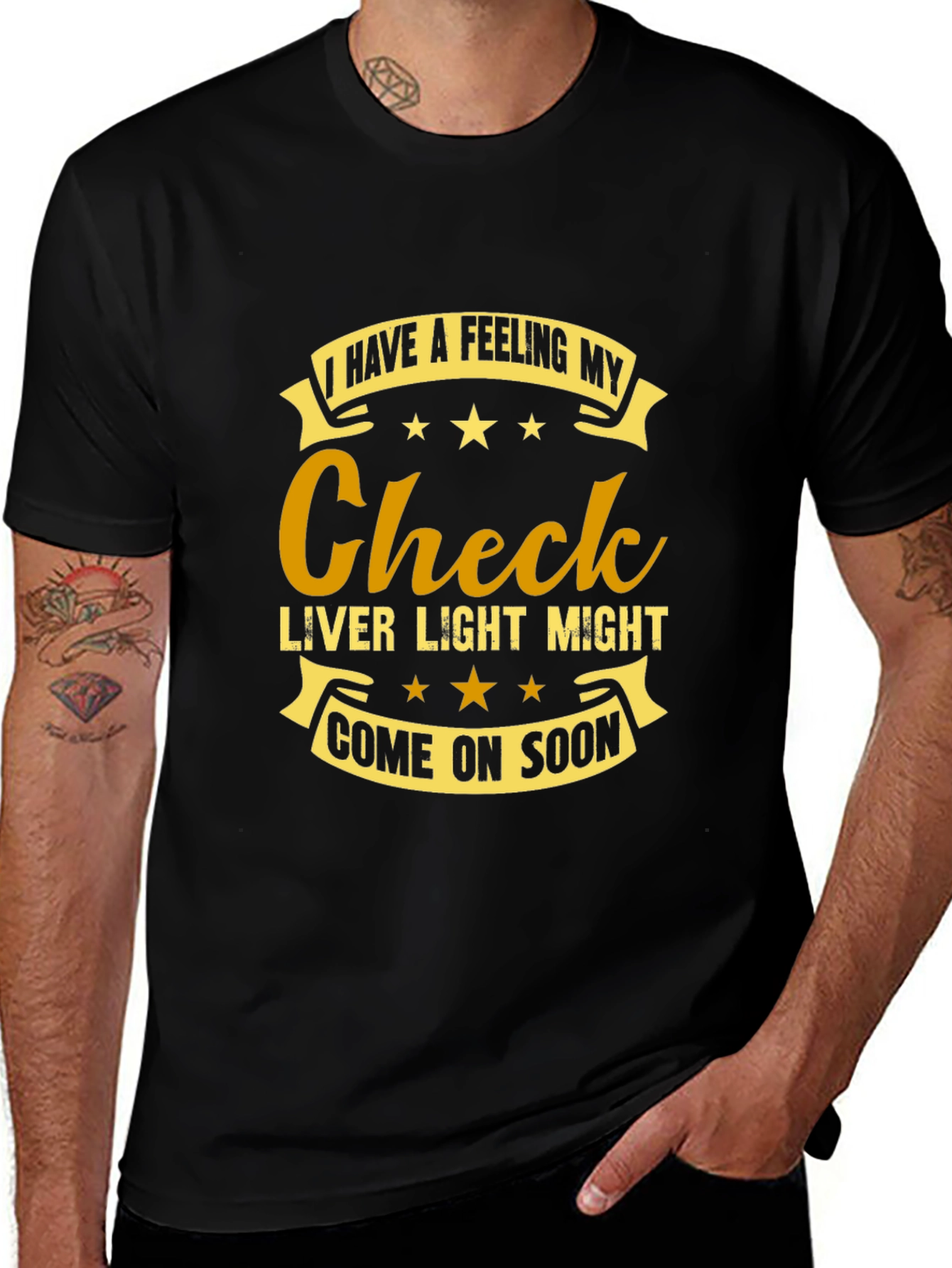 Funny Liver Check T-Shirt