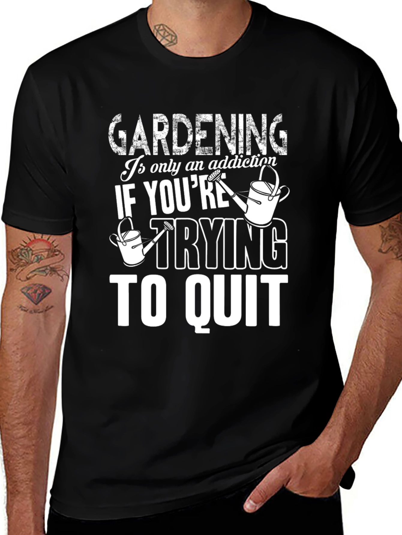Gardening Addiction Graphic T-Shirt