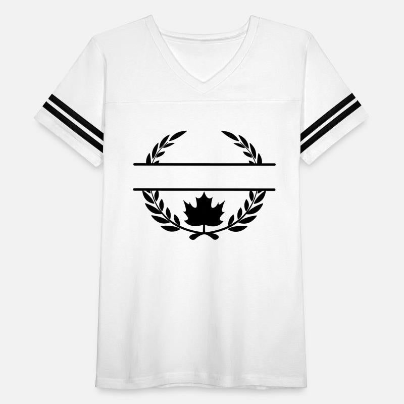 Canada maple leaf laurel wreath