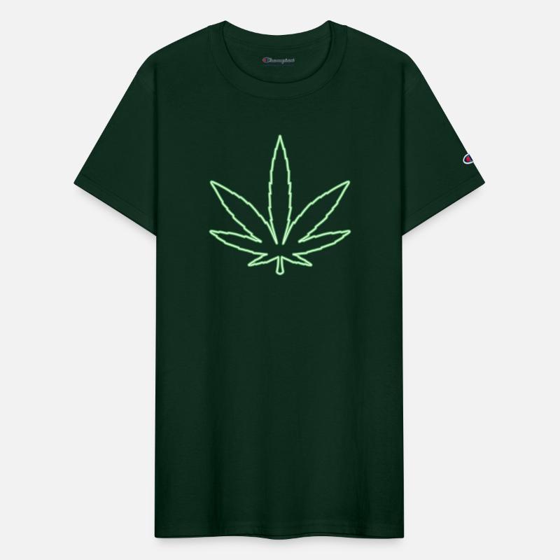 Cannabisleaf neon