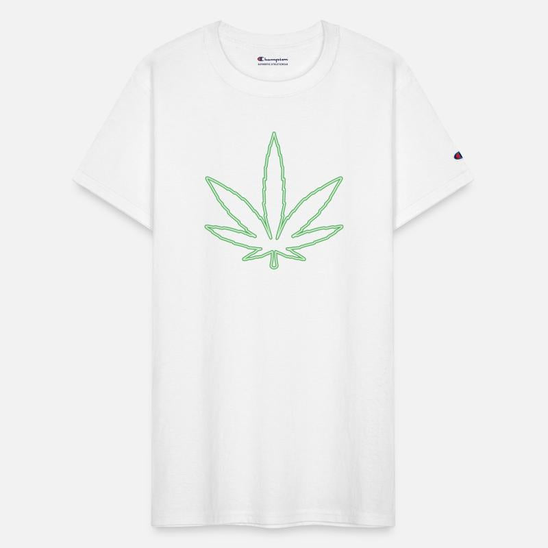 Cannabisleaf neon