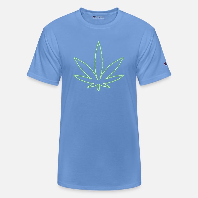 Cannabisleaf neon