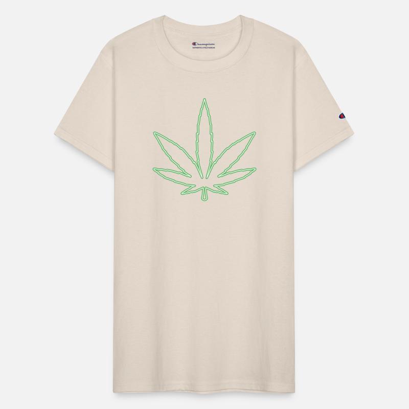 Cannabisleaf neon