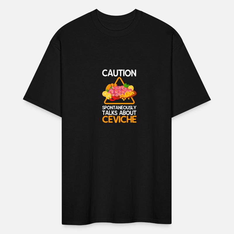 Caution Spontaneously Talks About Ceviche