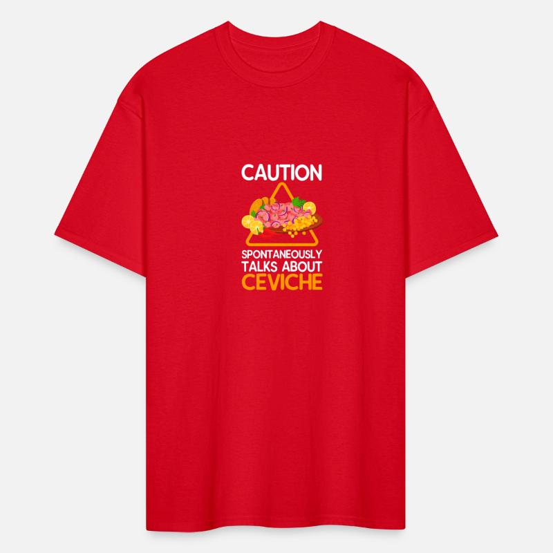 Caution Spontaneously Talks About Ceviche