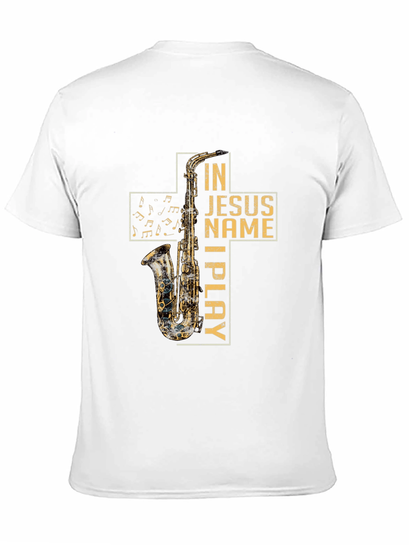 In Jesus Name I Play Saxophone T-Shirt