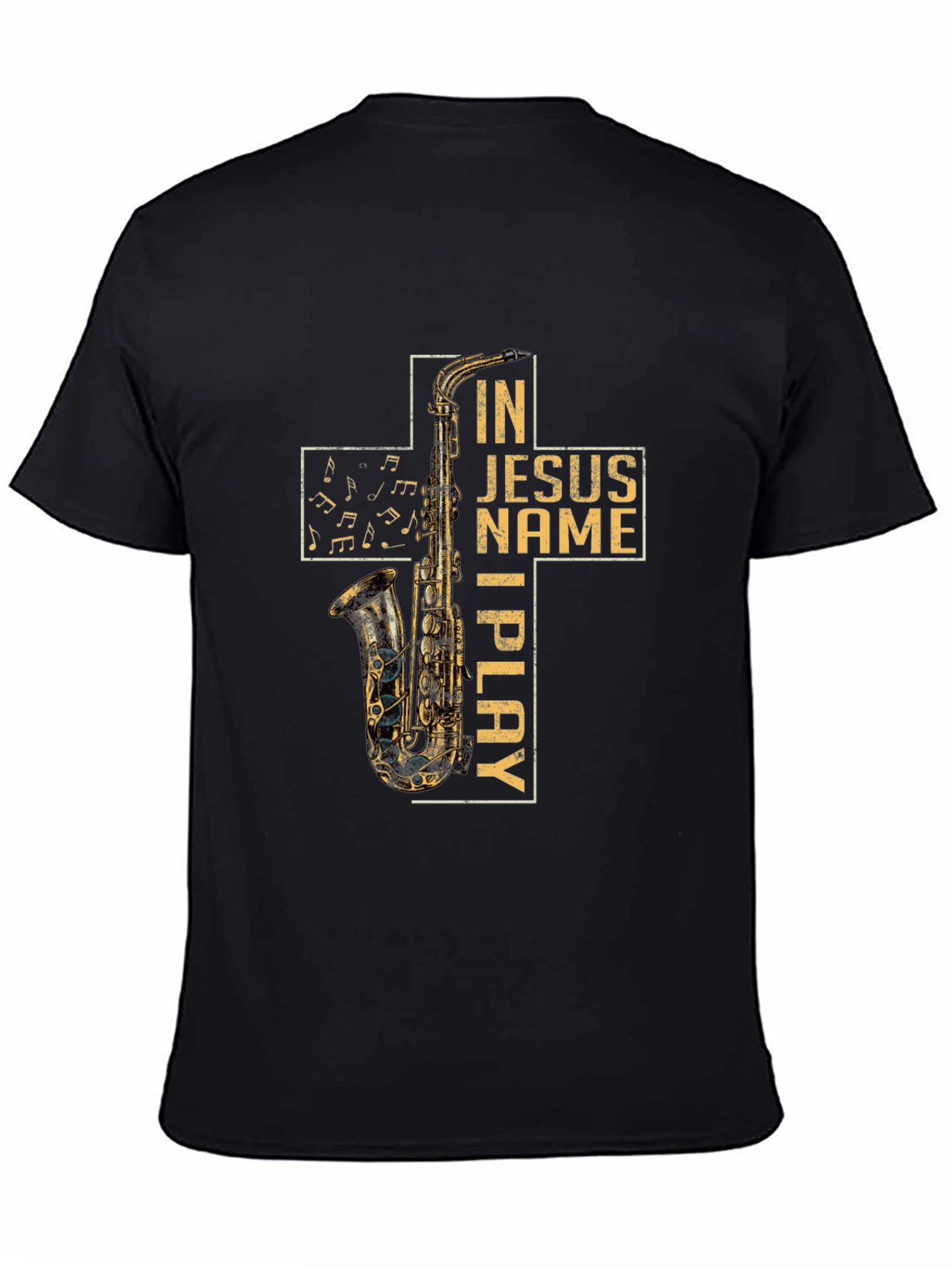 In Jesus Name I Play Saxophone T-Shirt