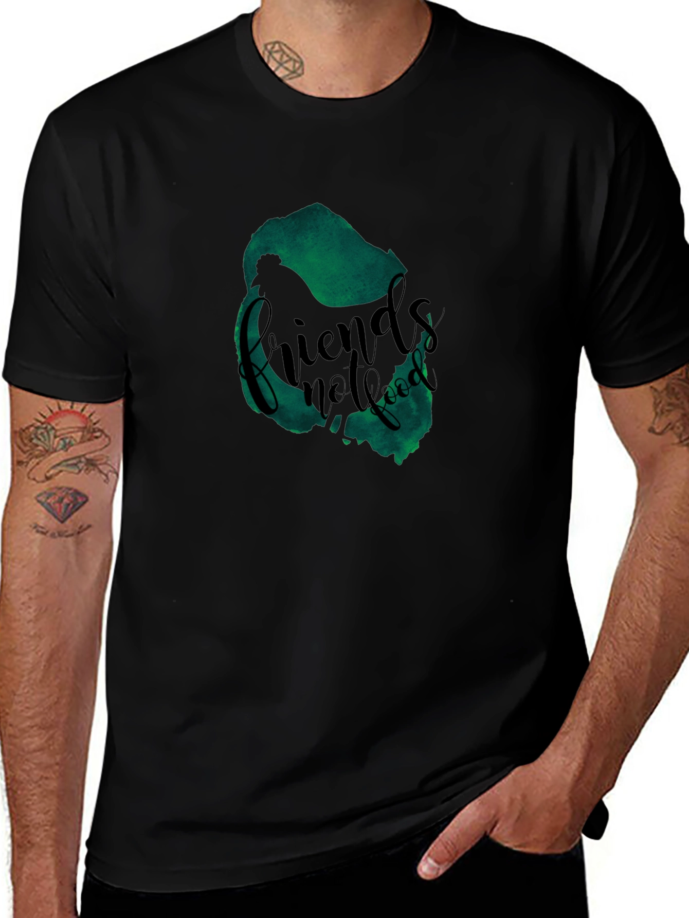 Friends Not Food Graphic Tee