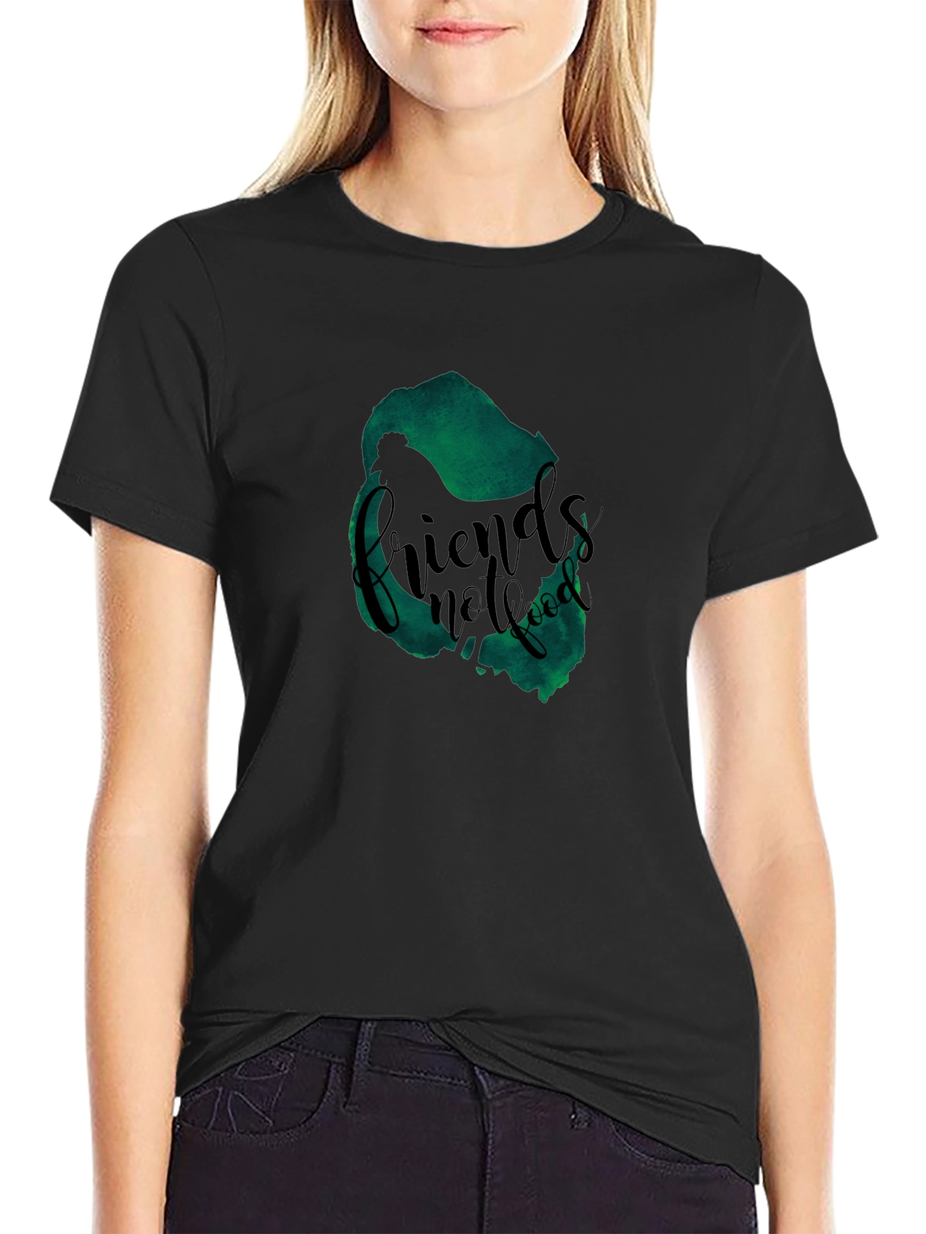 Friends Not Food Graphic Tee