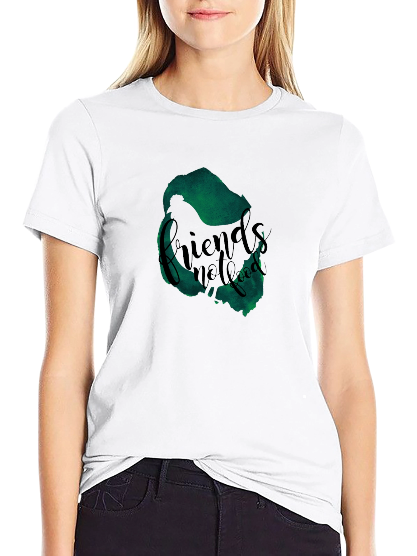 Friends Not Food Graphic Tee