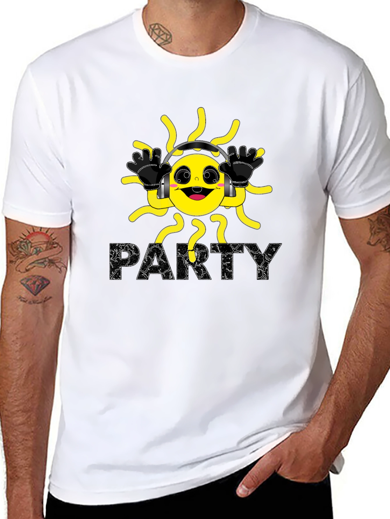 Party Sun Graphic T-Shirt