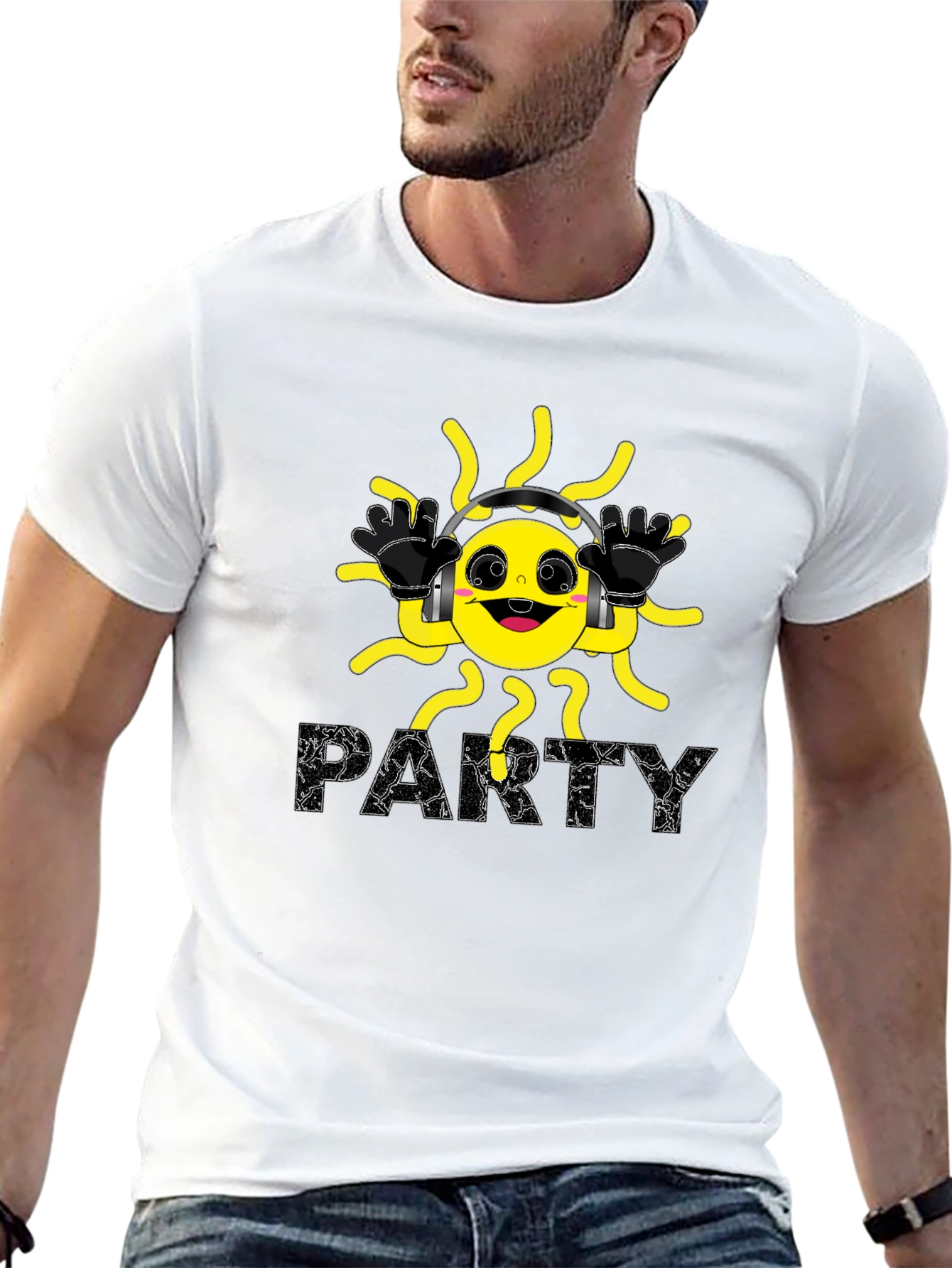 Party Sun Graphic T-Shirt