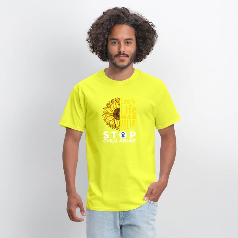 Child Abuse Awareness Sunflower