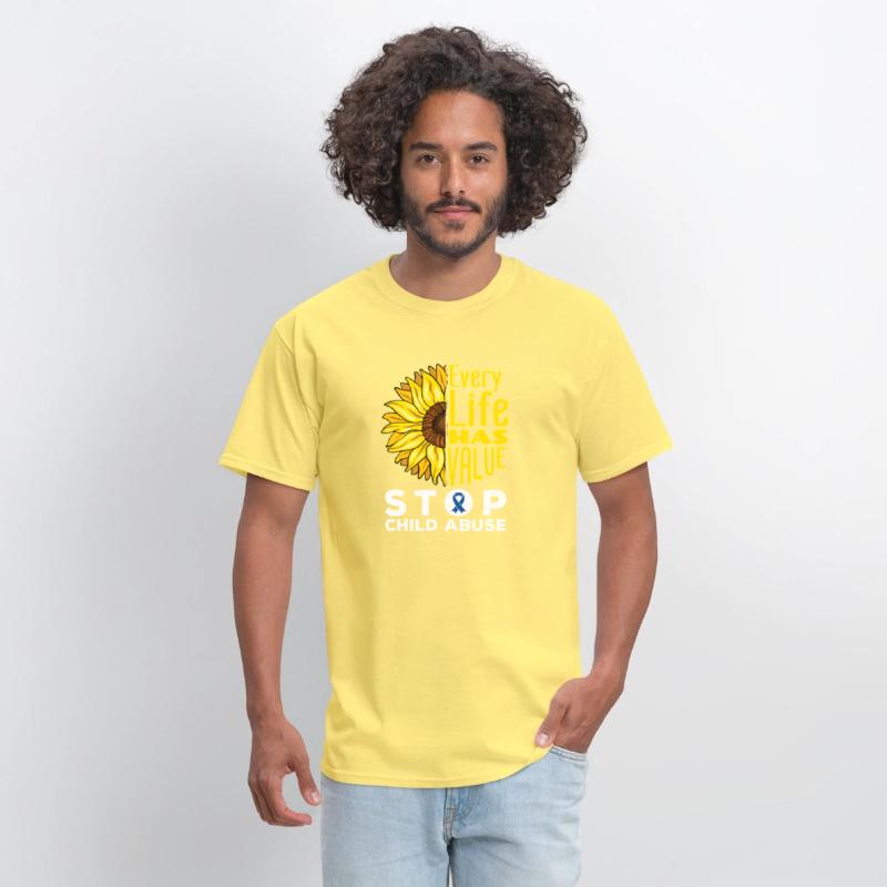 Child Abuse Awareness Sunflower