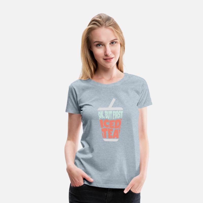 Chilled Perfection: Iced Tea Text Cup Shaped