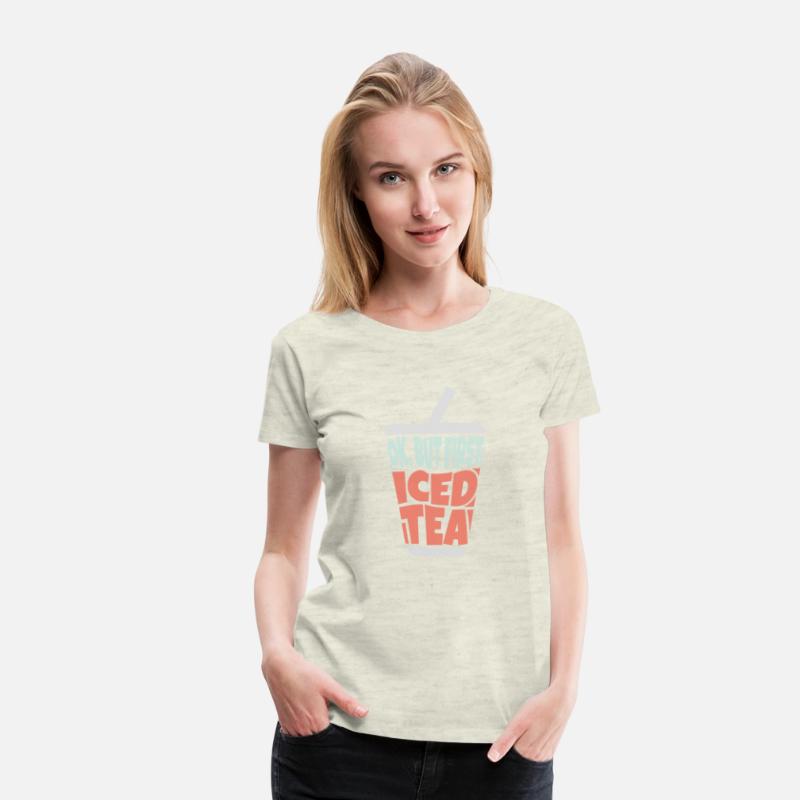 Chilled Perfection: Iced Tea Text Cup Shaped
