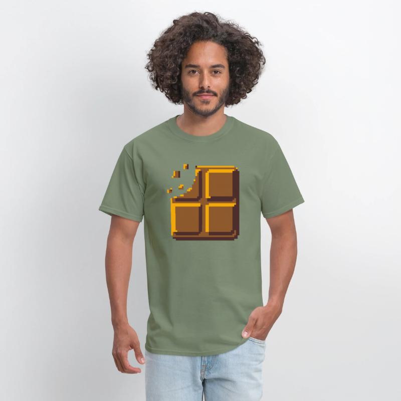 chocolate bar in pixel