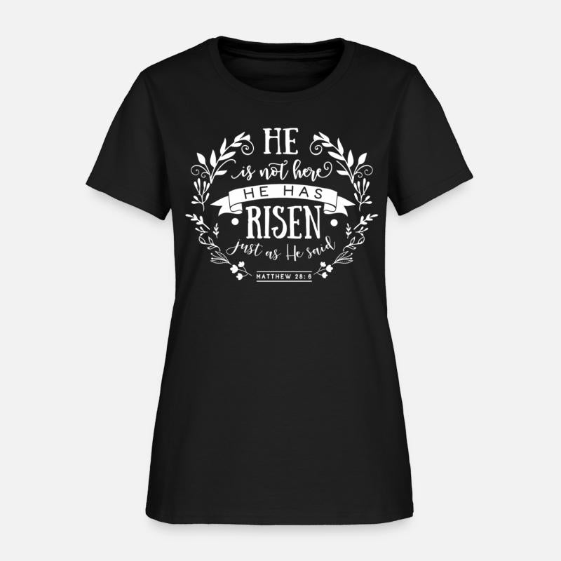 Christian He Is Not Here He Has Risen Bible Verse