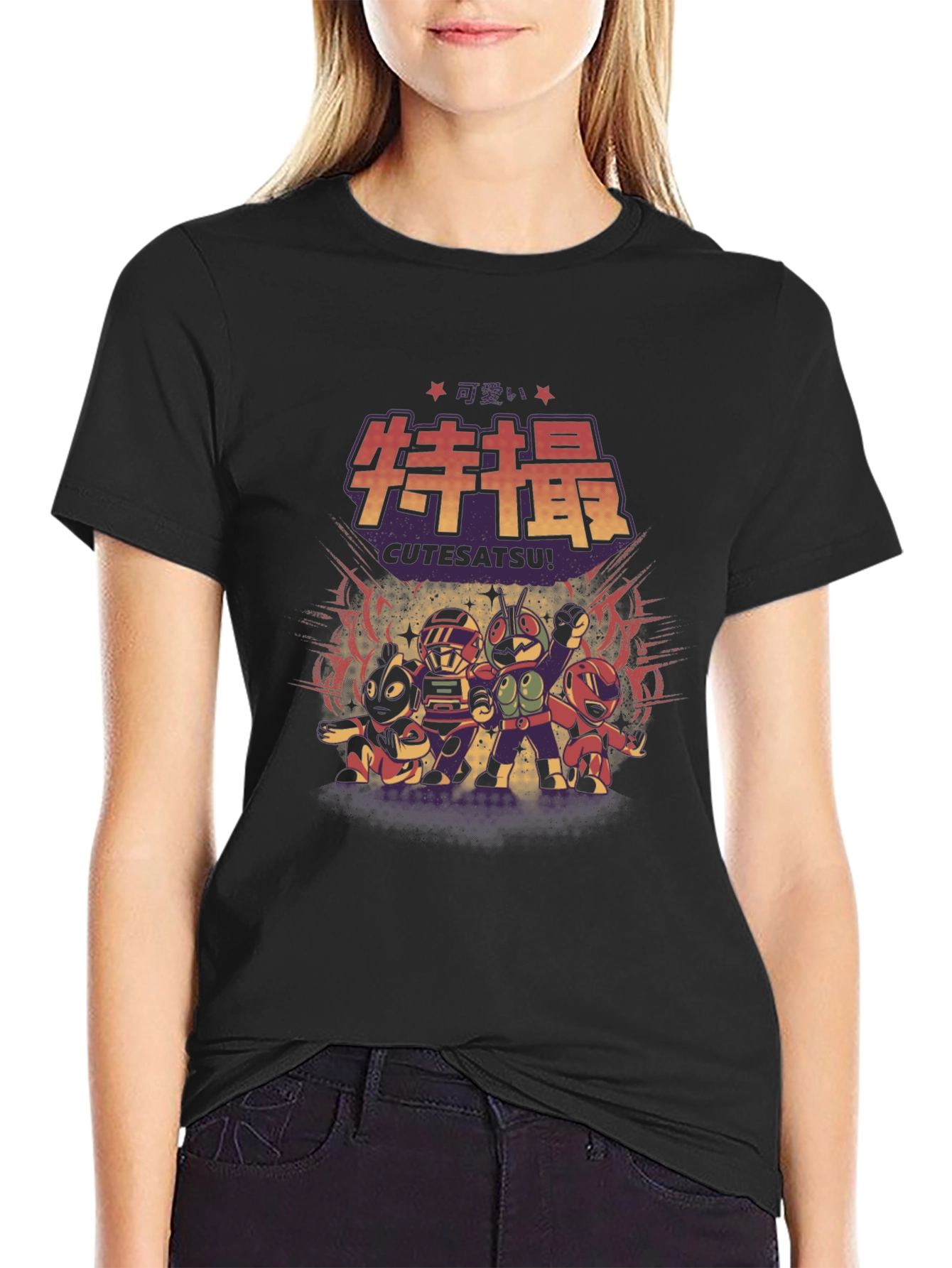 Retro CUTESATSU! Graphic T-Shirt