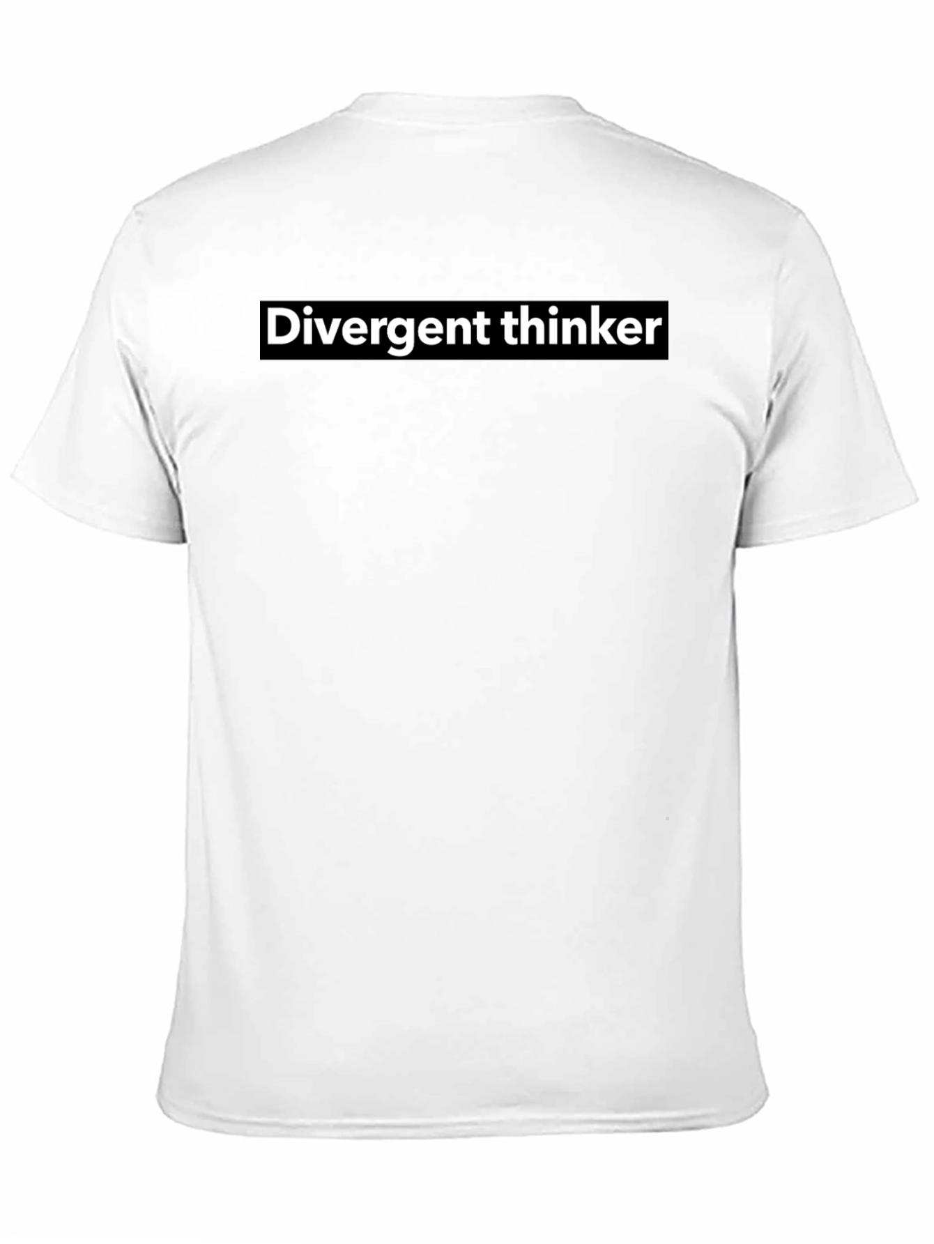 Divergent Thinker Graphic Tee - Black