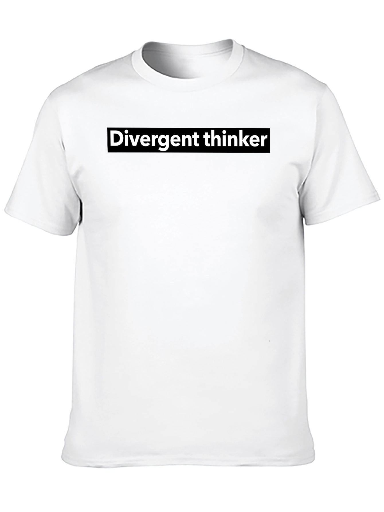 Divergent Thinker Graphic Tee - Black
