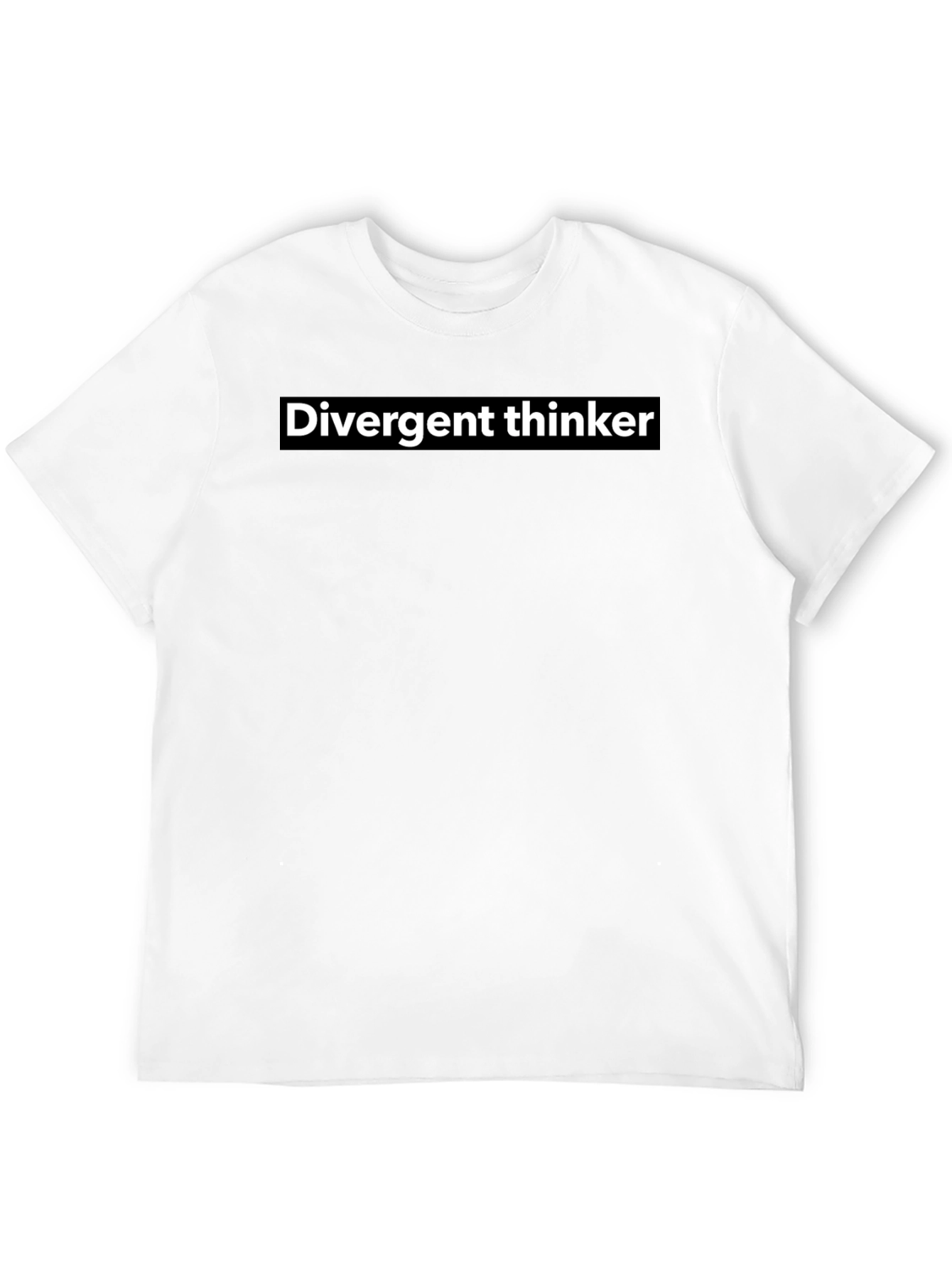 Divergent Thinker Graphic Tee - Black