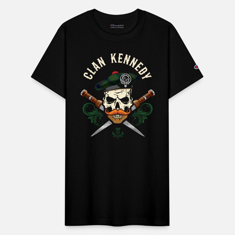 Clan Kennedy Scottish Skull Crest Badge Dirk