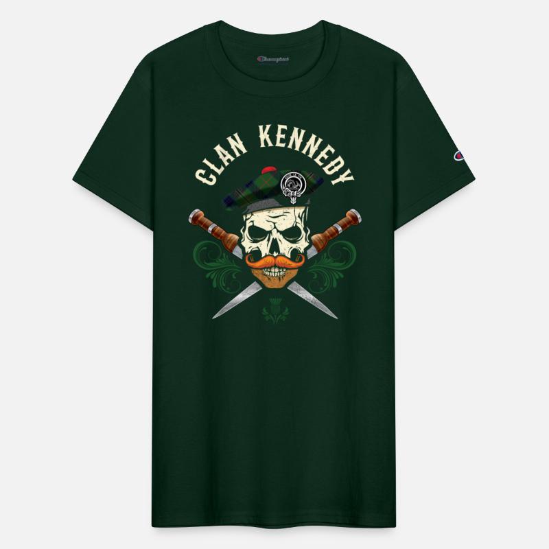 Clan Kennedy Scottish Skull Crest Badge Dirk