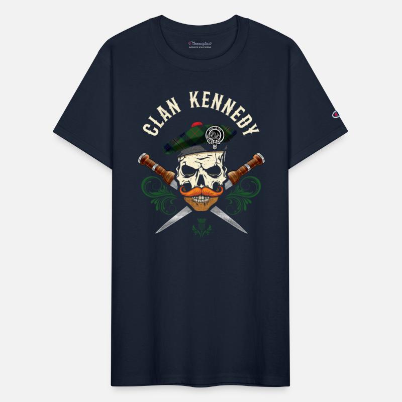 Clan Kennedy Scottish Skull Crest Badge Dirk