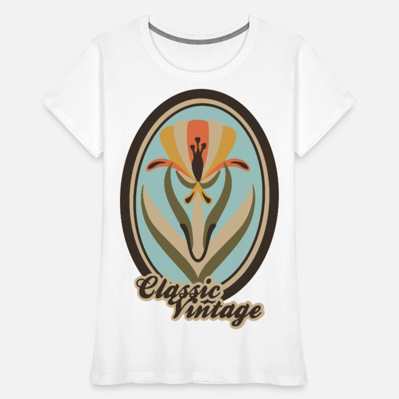 Classic Vintage Floral Art Deco