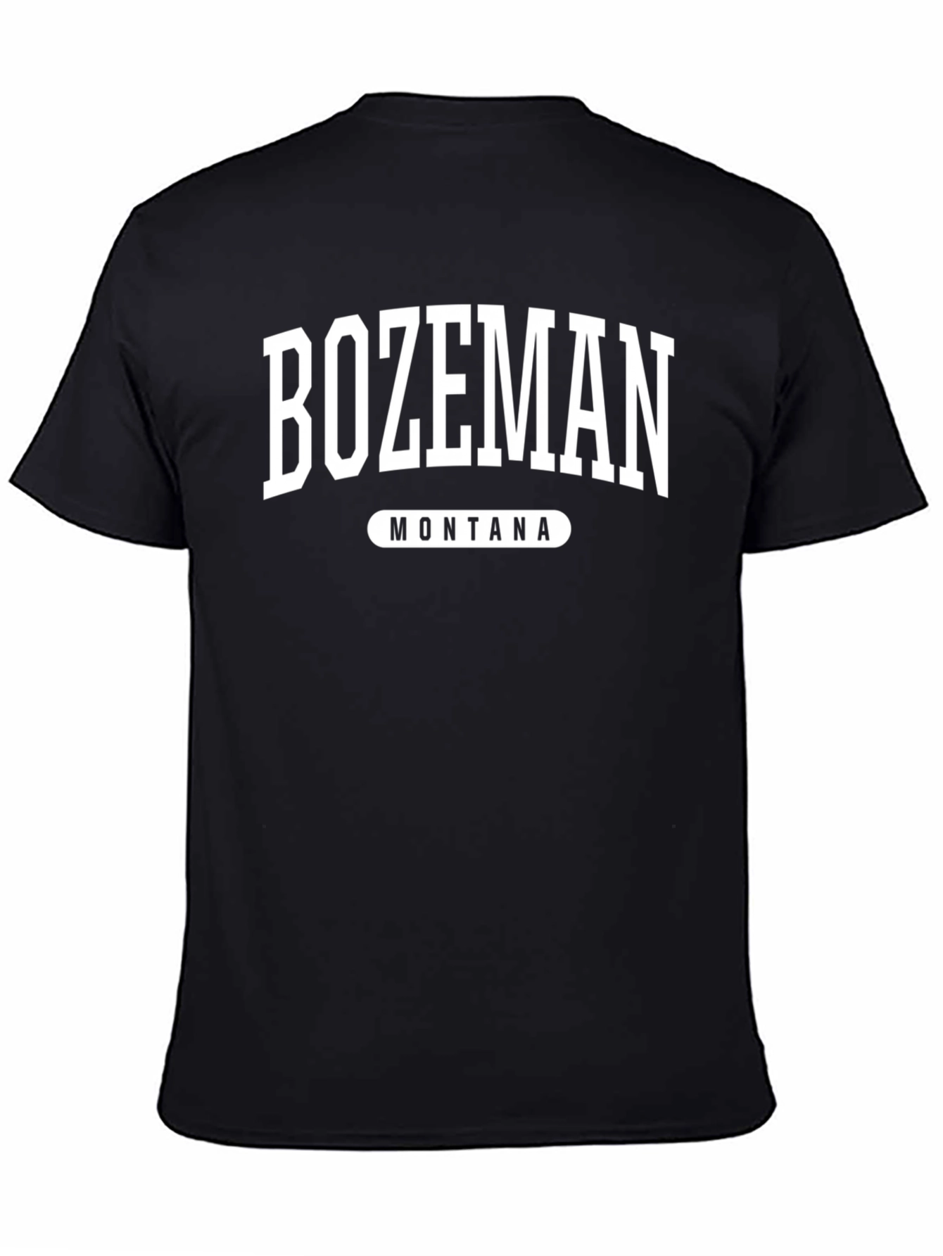Bozeman Montana Graphic Tee - Black T-Shirt