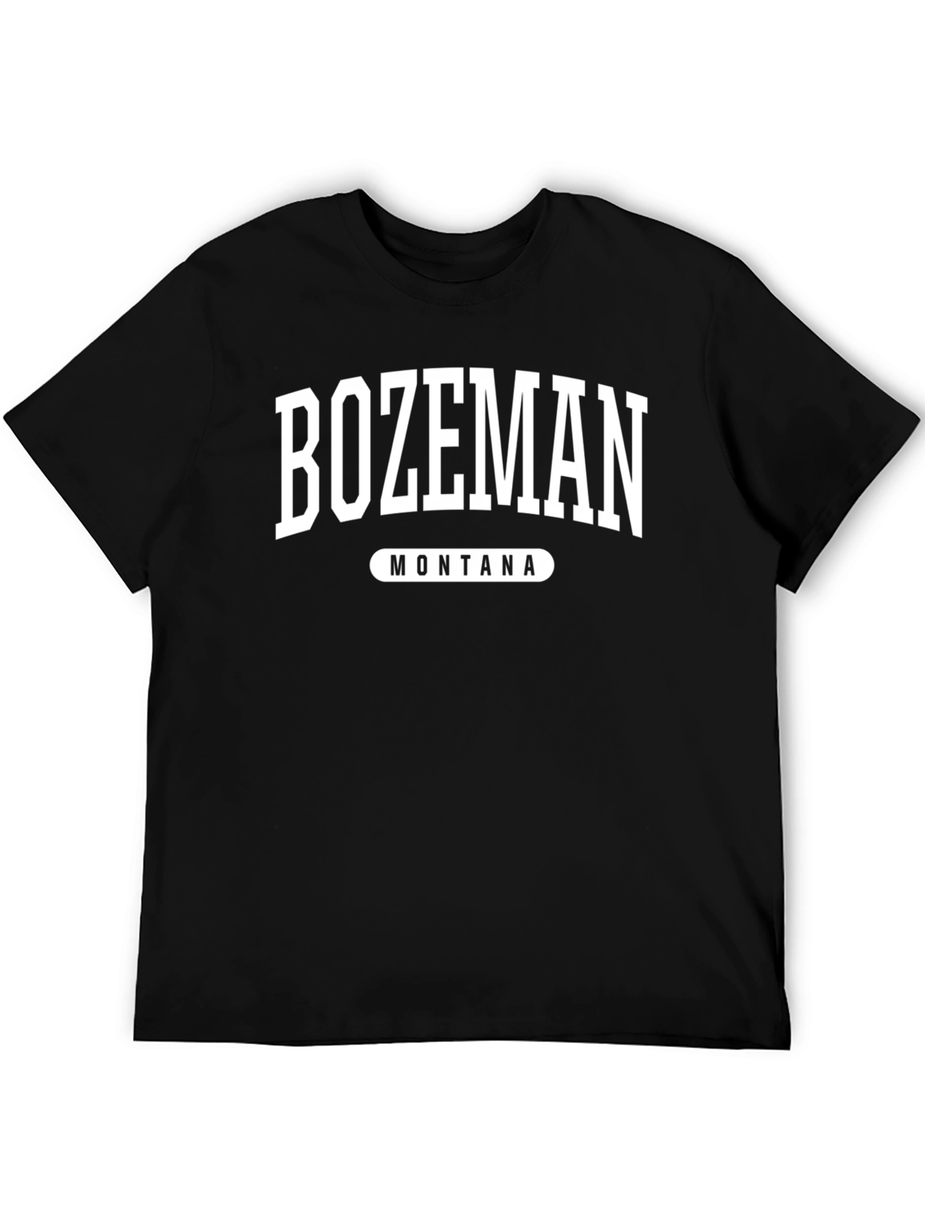 Bozeman Montana Graphic Tee - Black T-Shirt