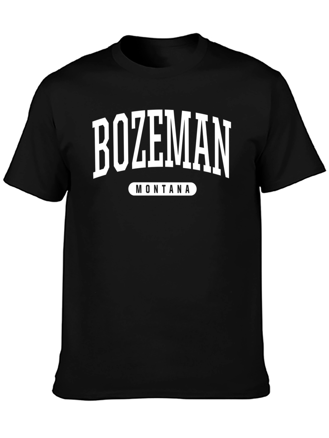 Bozeman Montana Graphic Tee - Black T-Shirt