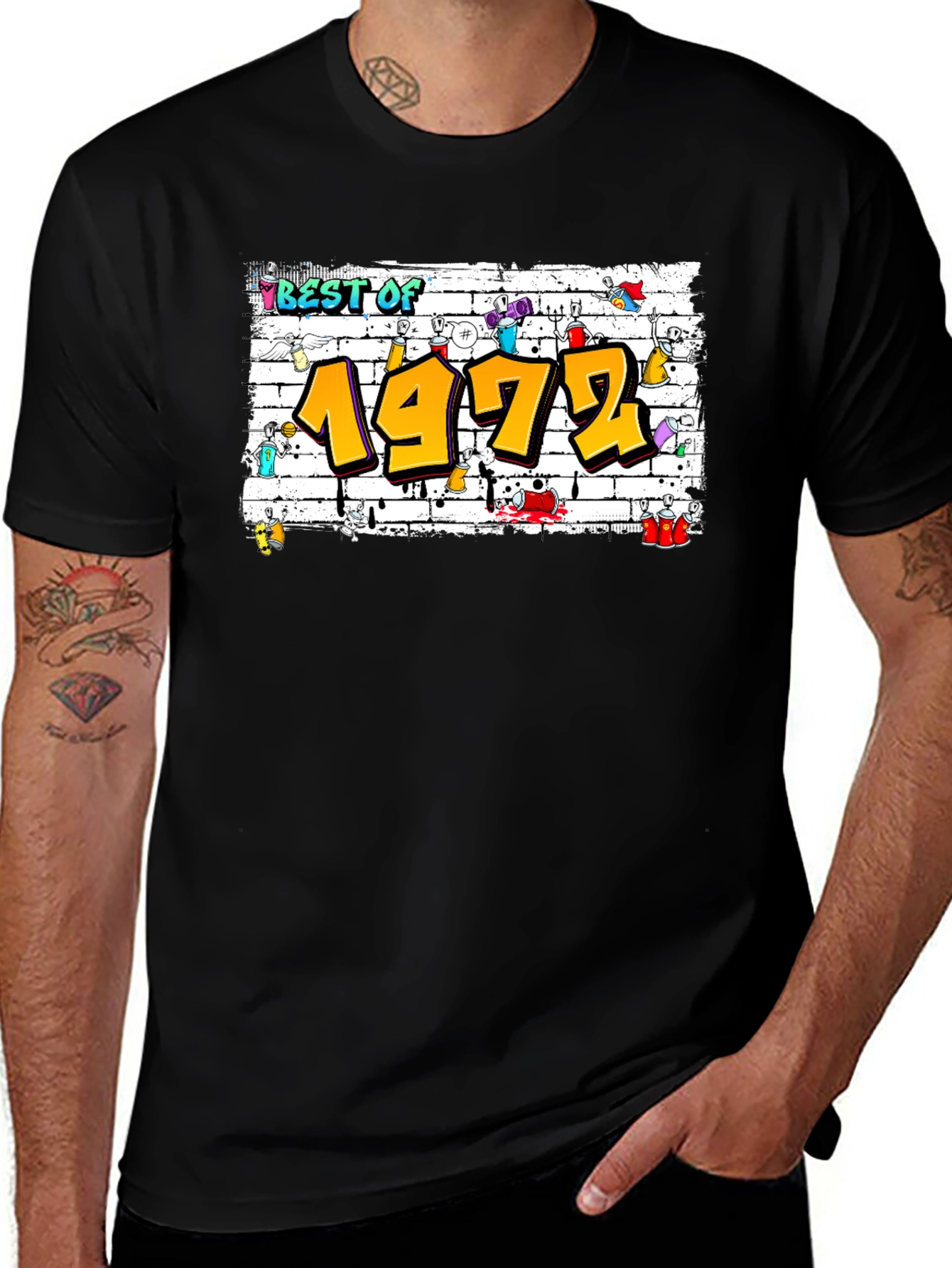 Best of 1972 Graffiti T-Shirt