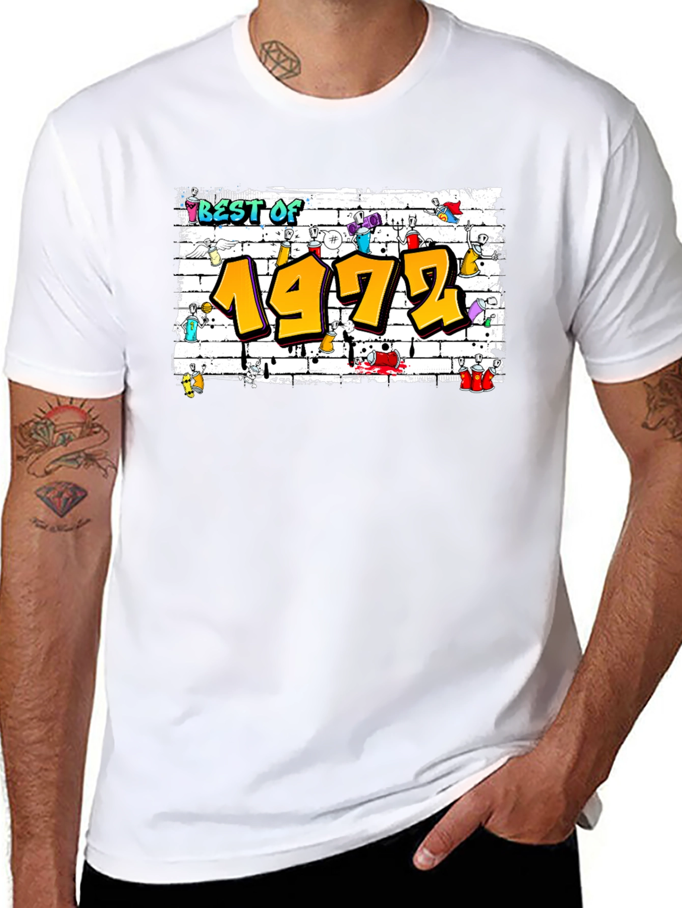 Best of 1972 Graffiti T-Shirt