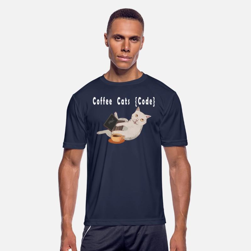 Coffee Cats and Code. Cat and Programming