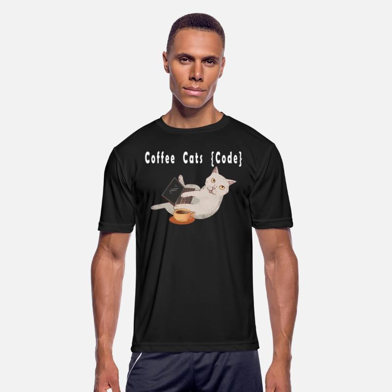Coffee Cats and Code. Cat and Programming