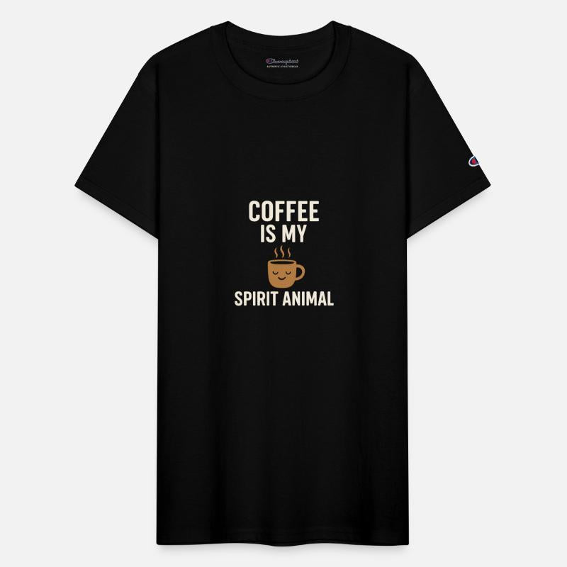 Coffee Is My Spirit Animal – Funny Caffeine Shirt